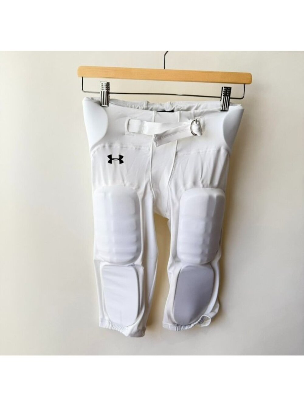 Under Armour HeatGear Integrated Football Pants Youth Large White YLG